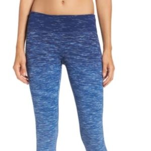 Zella 'Live In' Midi Leggings BLUE DEPTHS Gradient